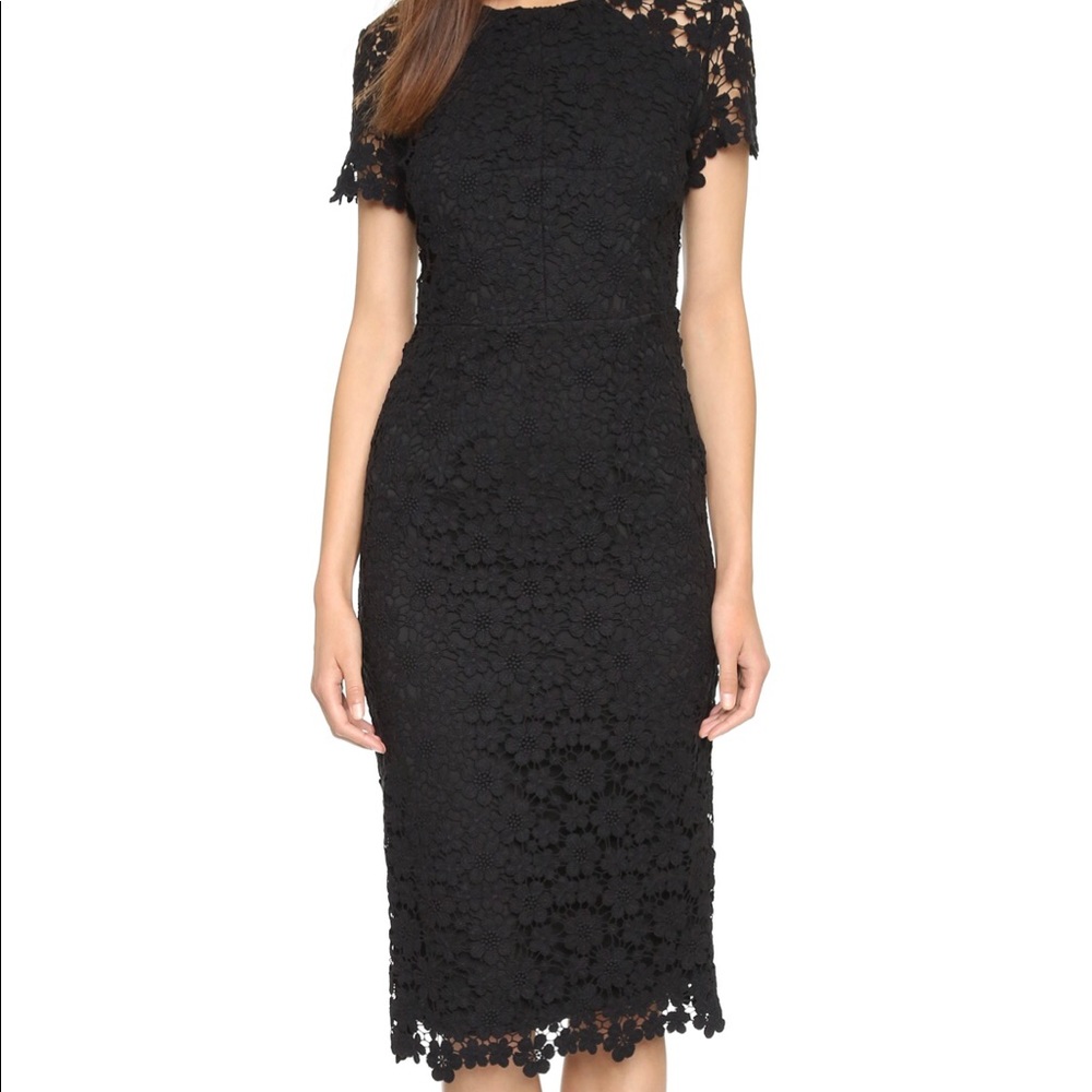Lace MIDI Sheath Dress
